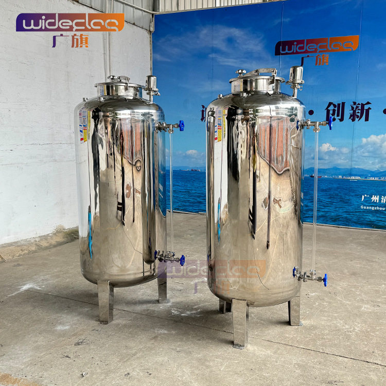 316L不锈钢无菌水箱立式储油储气罐压力桶纯净水箱RO纯水箱储水箱