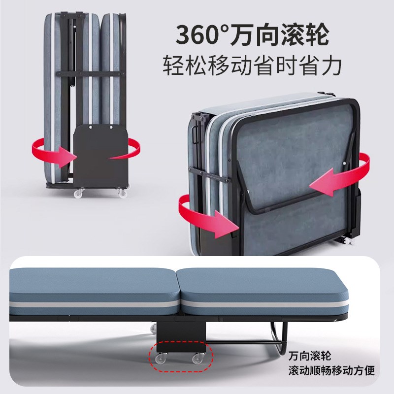 午休折叠床单人午休床三折床行军床折叠床午休折叠床办公室沙发床