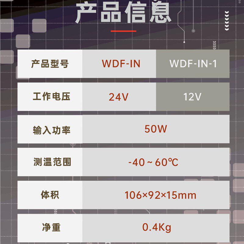 机柜加热 壁挂机ATM自助设备专用PTC加热器 ATM/AFC智能终端通用