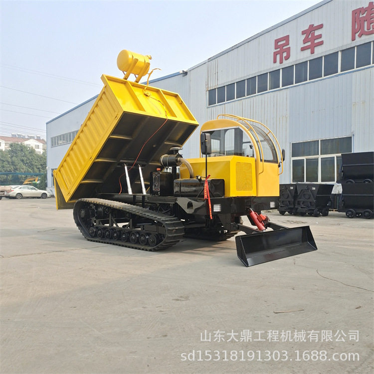 3-10吨履带自卸农用车