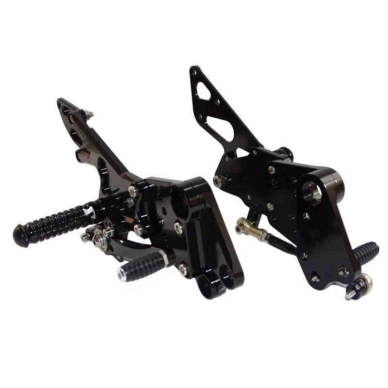 适用 KTM Duke 125 200 390 11-17 杜克 改装可调节升高脚踏后移