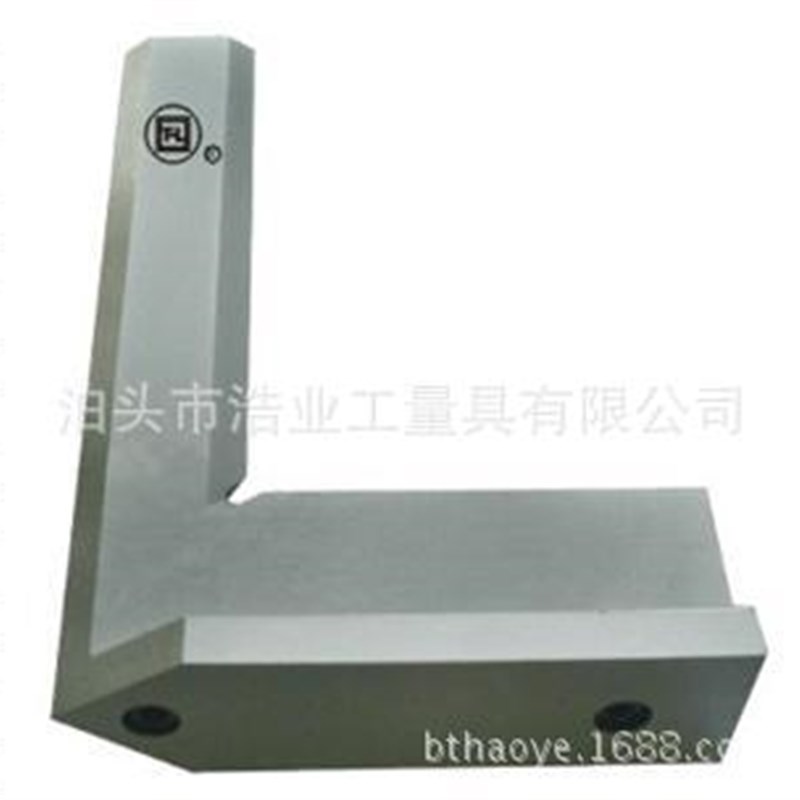 75x50mm 刀口角尺带座 测量内外90度 DIPN875/00级标准