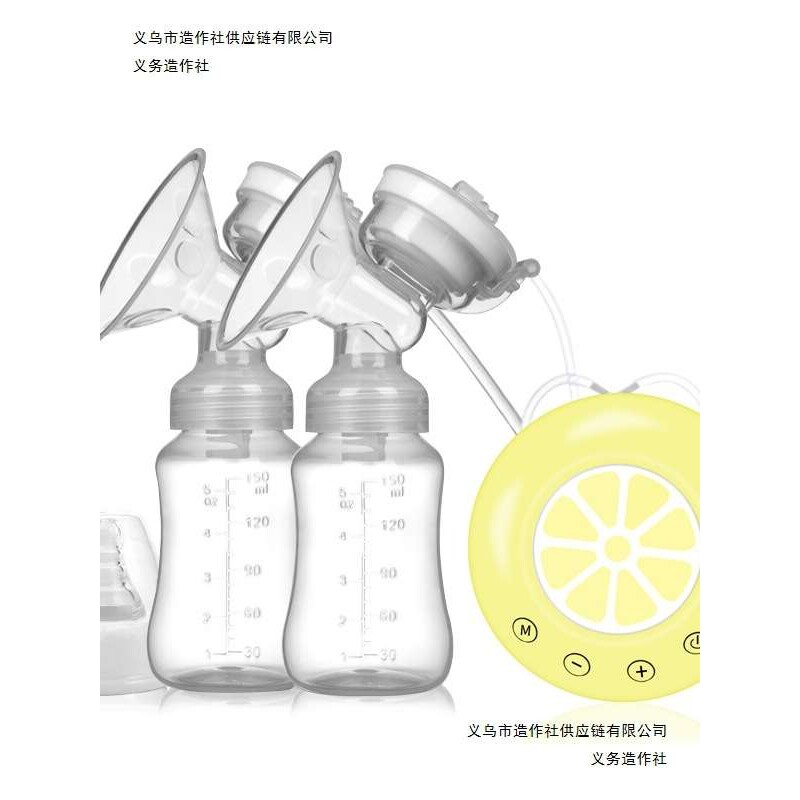 新款智能双边标口电动吸奶器挤奶器按摩挤乳器自动吸力大