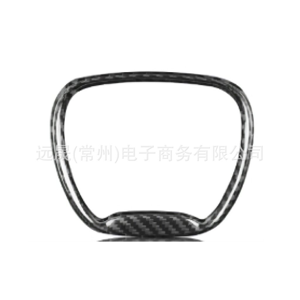 适用于道奇挑战者碳纤维方向盘装饰贴气囊盖装饰框N-TZZ-489