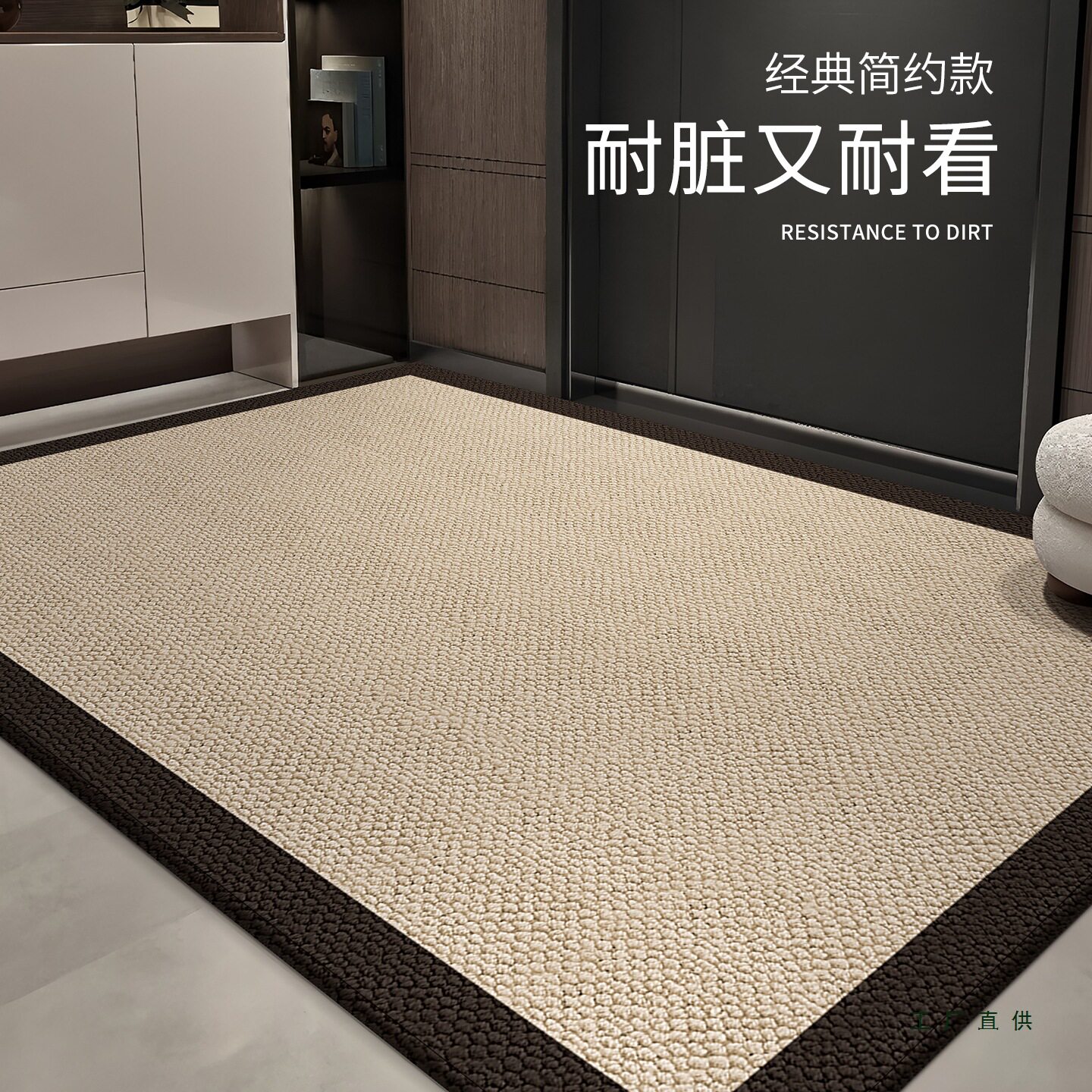 2025新款高端地垫入户门垫进门门口入门脚垫耐脏防滑家用玄关地毯