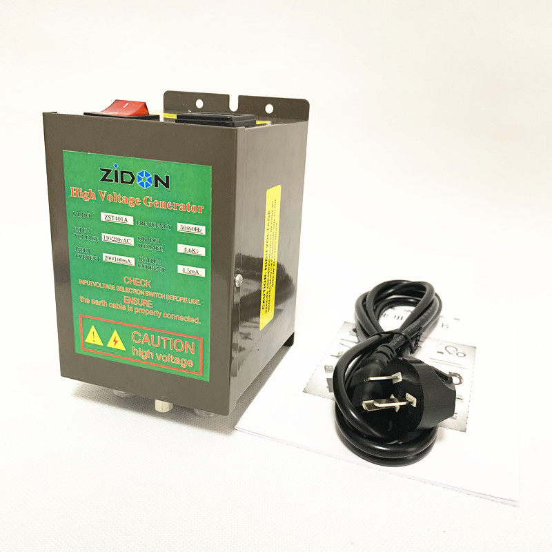 生品ZST-401A产静电枪静电除尘枪高压静电发生器静电除正器变压器