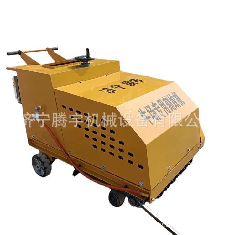 牛场用混凝土防滑刻纹机 手推路面电动柴油切割开槽机 牛槽切纹机