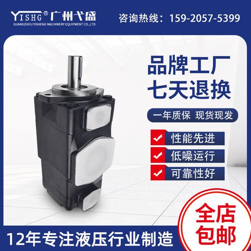 T6ED-062-014/017/02y0/024系列注塑机双联高压定量液压叶片油泵