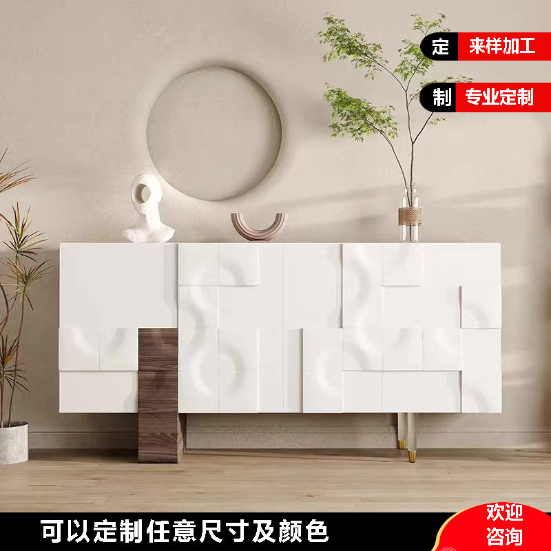 轻奢玄关柜门厅超薄餐边柜现代简约入户门隔断装饰柜大容量储物柜