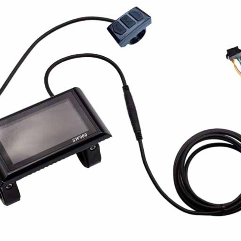 W900彩屏电动自行车大屏幕LCD液晶仪表24IV36V48V60V锂电控制器
