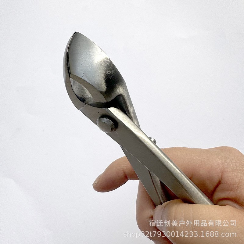 盆景造型园艺工具斜球q钳剪两用斜口带球钳马眼钳树瘤树疤处理多