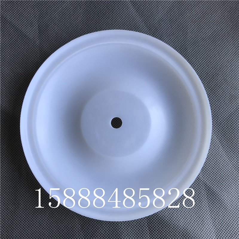 QBY3-25/32/40气动隔膜泵膜片 F46白隔膜片外径170MM耐腐蚀耐酸碱图片