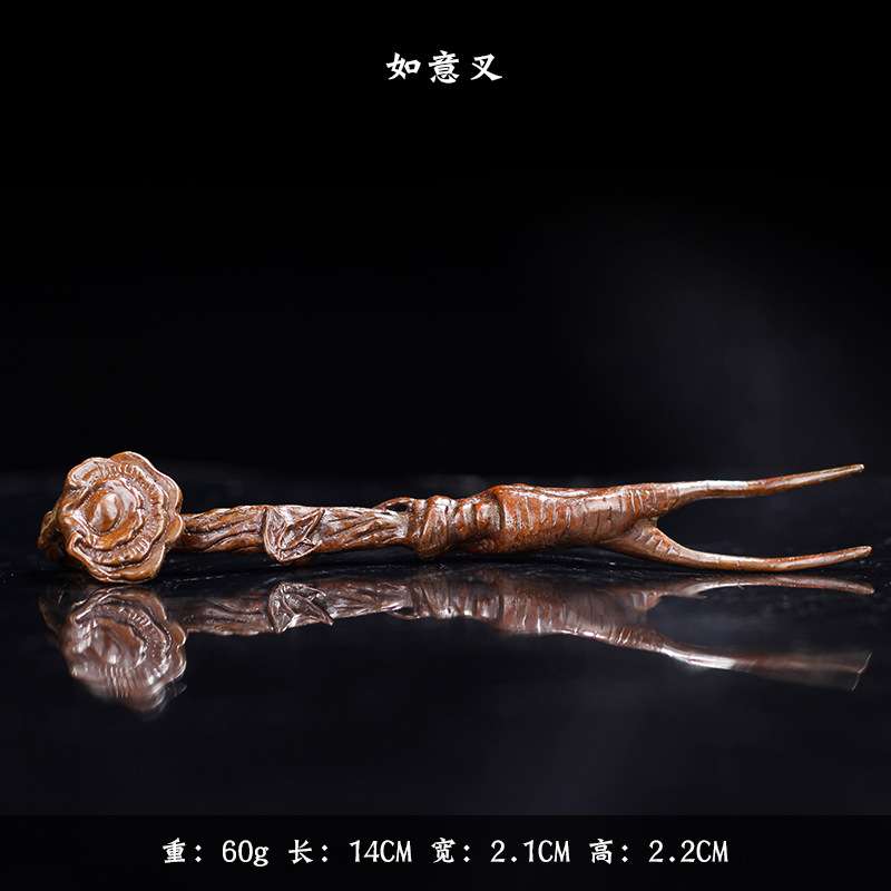 纯铜壶叉茶道六君子茶具配件仿古壶叉壶持厂家现货 可混批