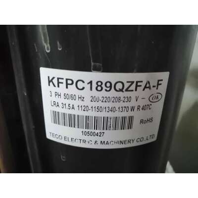 KE-C138QZBC-A KE-C072QZJD-U KFPC189QZFA-F东元油冷机压缩机