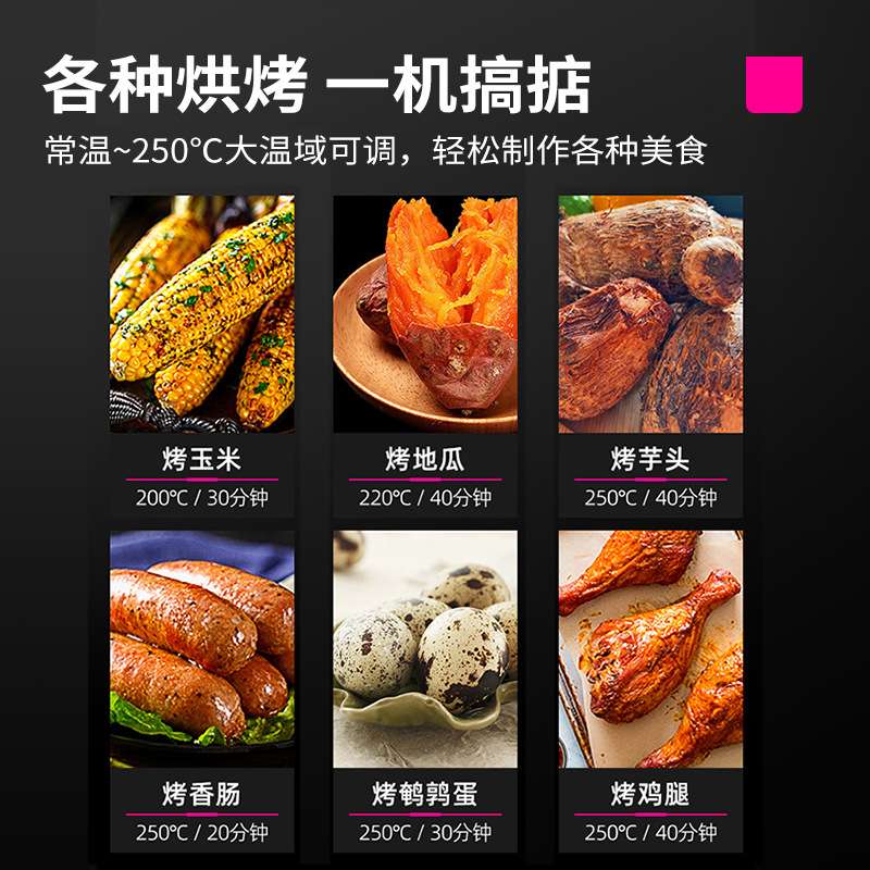 乐创烤地瓜机烤红薯机商用电热定时烤箱玉米土豆烤炉创业摆摊设备