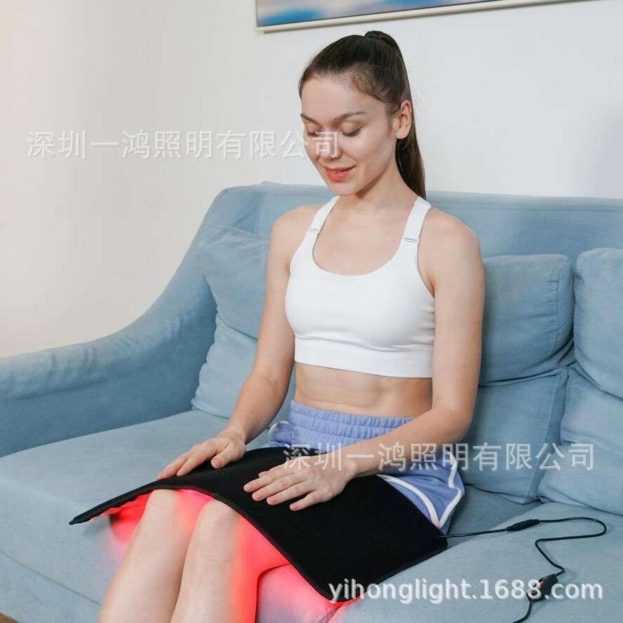 工厂供应跨境电商红光腰带 红光大腹带红光座垫 红外线床垫发热垫