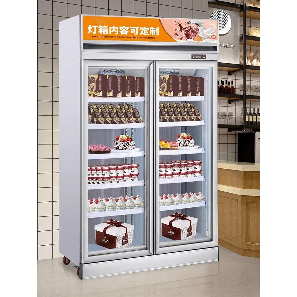 商用冷藏冷冻展示柜立式 冰淇淋急冻柜 超市水饺雪糕速冻柜