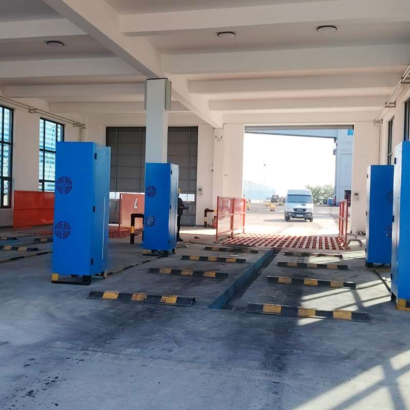 双车道设计全自动感应洗车机 工程车辆大型货车渣土车加厚洗轮机
