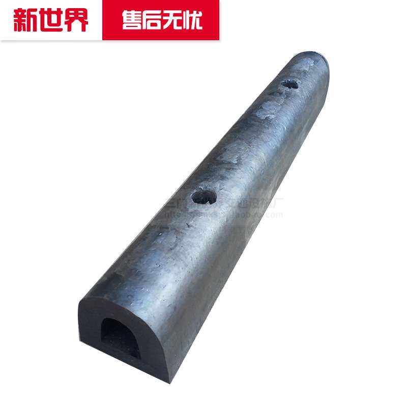 厂家现货 D300橡胶防撞条墙面缓冲垫码头卸货平台防撞橡胶护舷