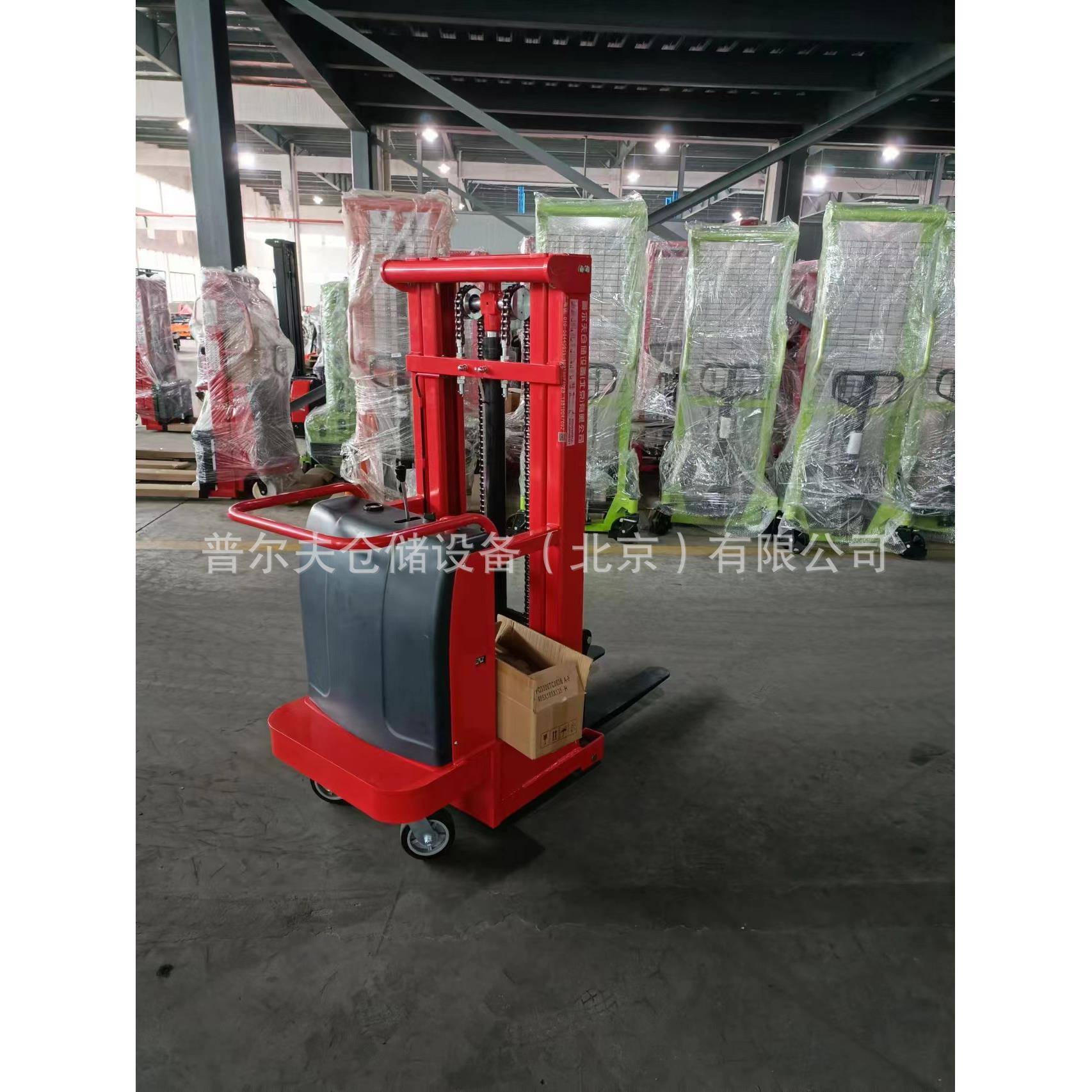 半电动平衡重堆高车 无支腿 叉车