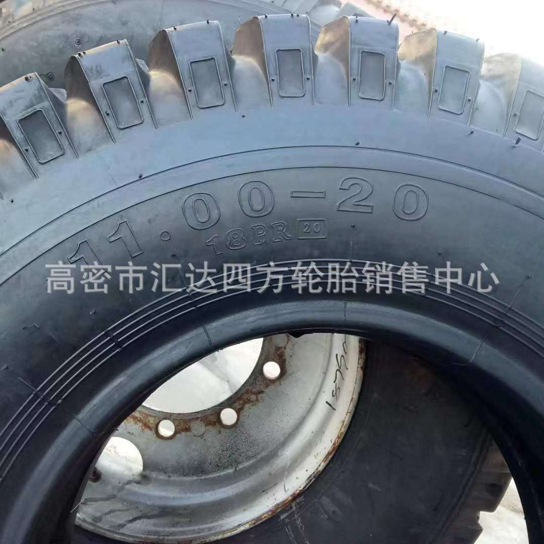 尼龙半挂拖车轮胎11.00 1100-20 18层线 汽车吊卡车轮胎 厂家直供