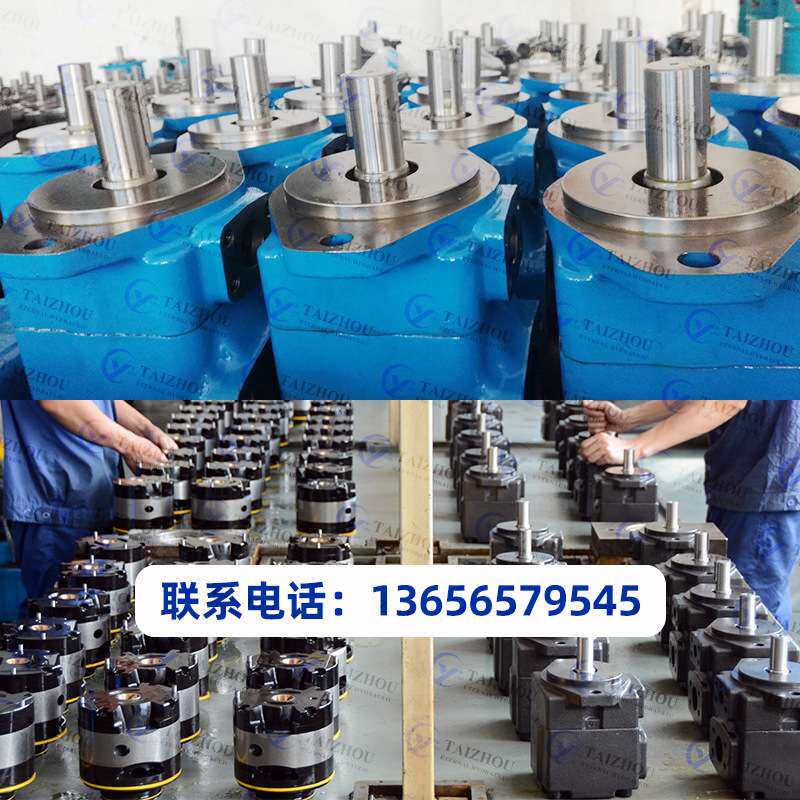 威格士双联叶片泵V/VQ系列液压油泵带泵芯20/25/35/45可做三联泵