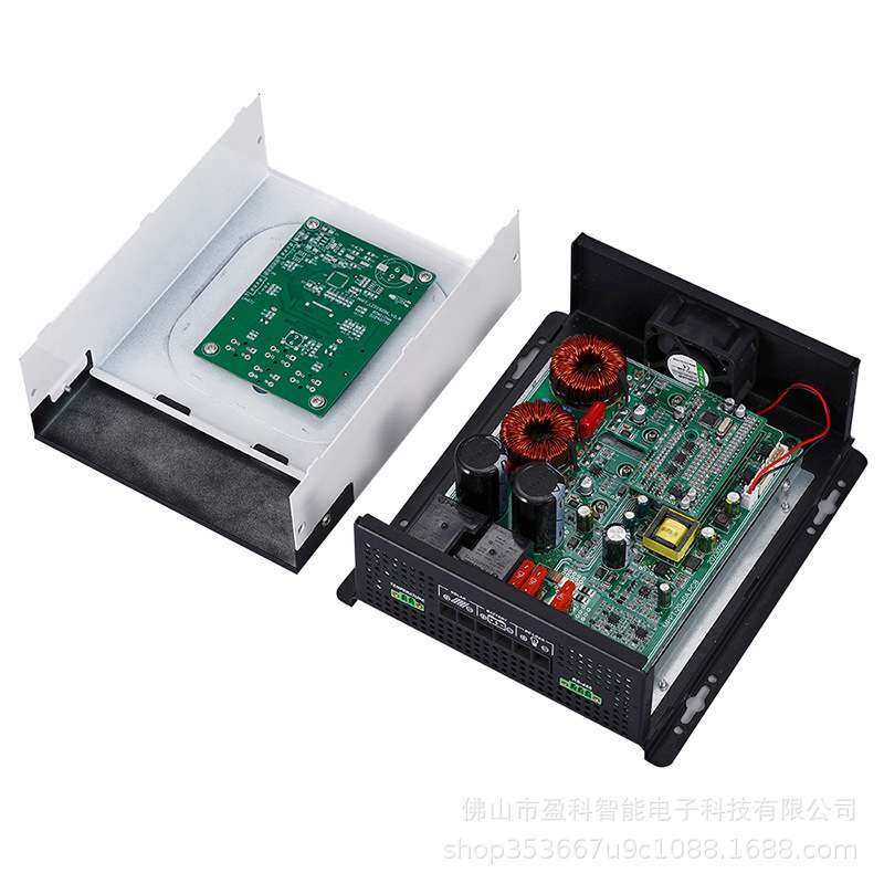 太阳能控制器12V-98V光伏房车家用MPPT充电10a-120a太阳能板智能
