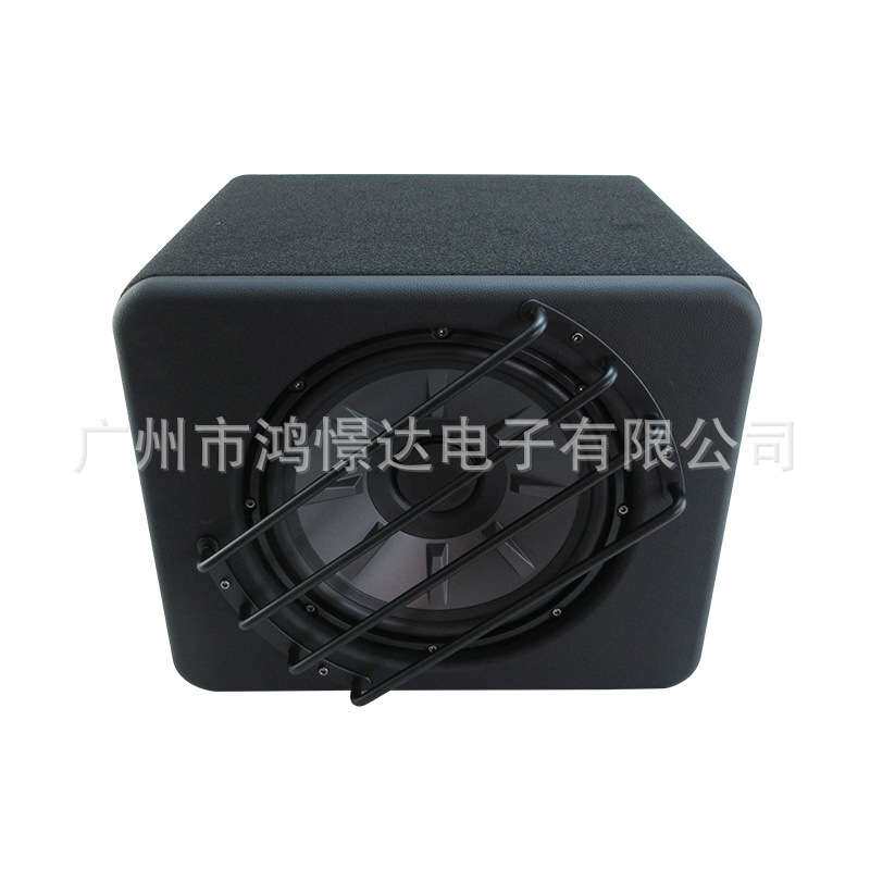 汽车音响低音喇叭 1010 10寸有源柜 木箱 喇叭木箱 中纤板毛毯