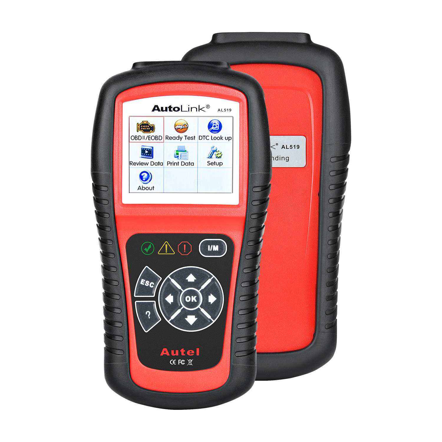 道通AUTEL AL519 汽车诊断仪发动机检测清除错误码读取VIN