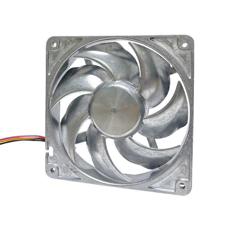 12025 12CM12V1.5A全金属耐高温电脑电源机箱工业机箱散热风扇