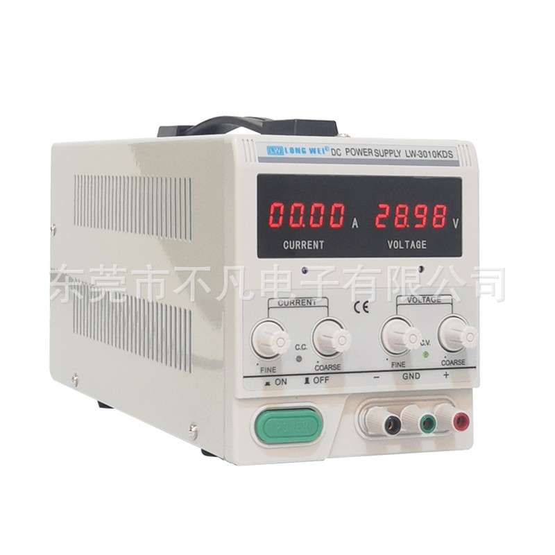 龙威LW-3010KDS可调直流稳压电源大功率开关电源30V/10A