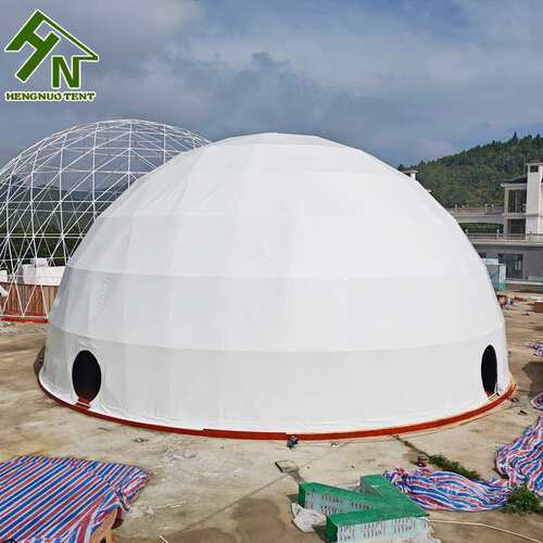 Round tent 30 meters in diameter outdoor spherical cinema