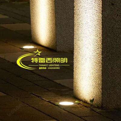 特雷西照明 直销 LED36W户外防水嵌入草坪地埋灯 工程专用 DMX512
