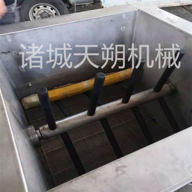 小型胶辊搅拌翻转烫池鸡鸭电加热浸烫池烫鸡池自动控温搅拌小烫缸