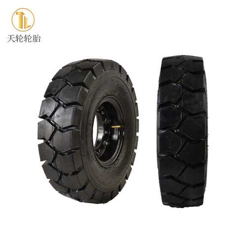 合力杭叉龙工叉车600-9 700-12充气轮胎