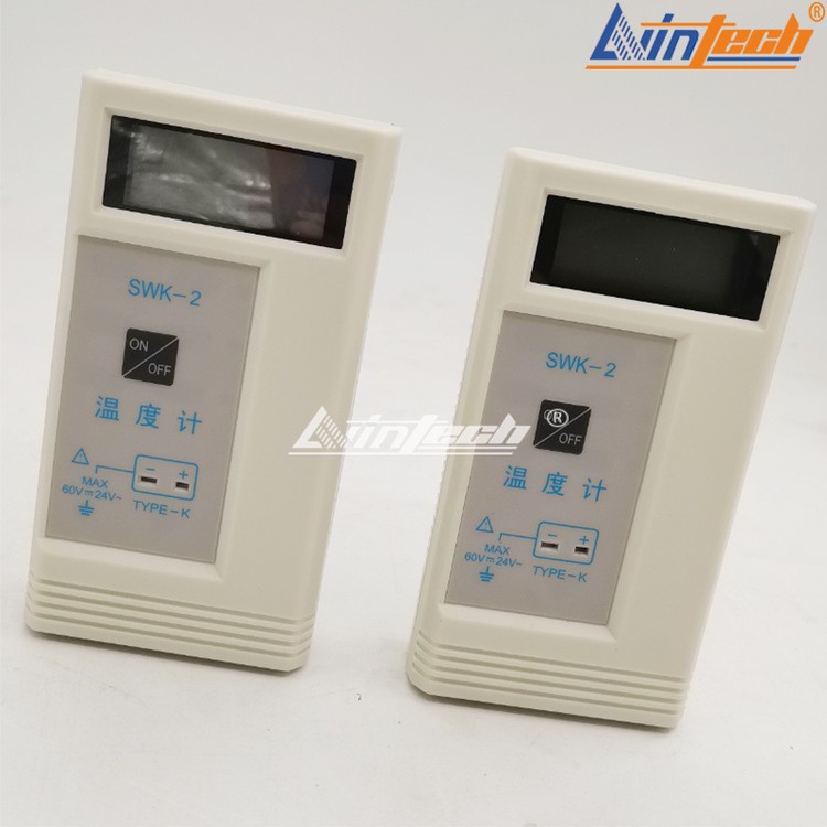 便携式数字显示测温仪SWK-2型温度计WRNM系列滚筒表面热电偶