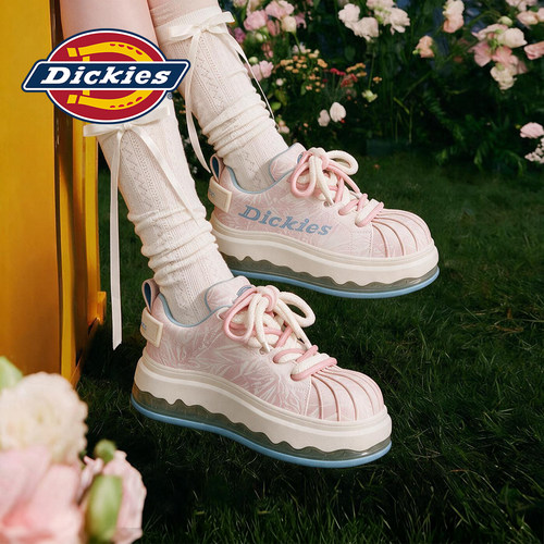 Dickies厚底加绒休闲鞋女款