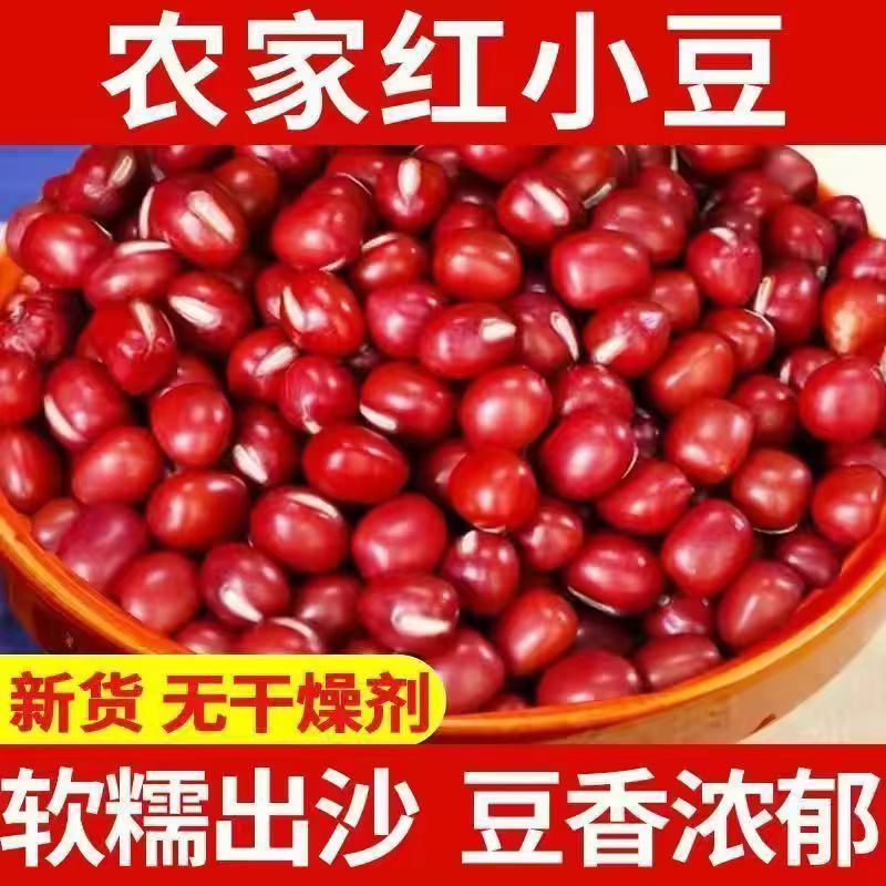 新货红豆50g净含量家用熬粥五谷杂粮粗粮原粮杂粮批发商用红豆图片