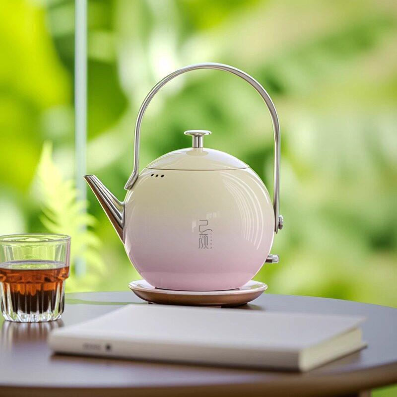 新款端电热水壶家用烧水壶泡茶专用颜小型自动断电快速电水壶
