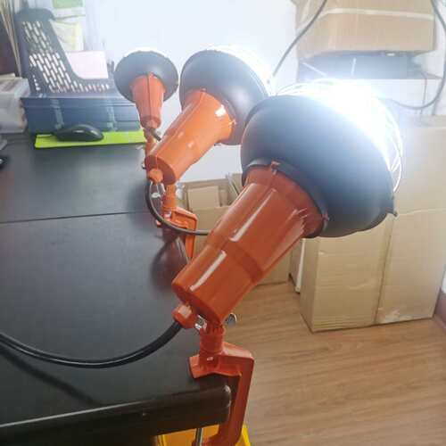 浙江韦德照明 供应灯丝灯泡投光器18W夹具作业灯LED工地投射灯