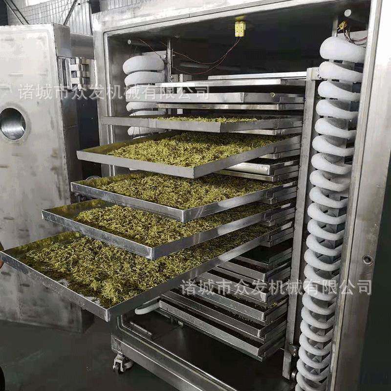 供应芦荟粉低温干燥机器石斛真空冻干机蔬菜水果10平方冻干机