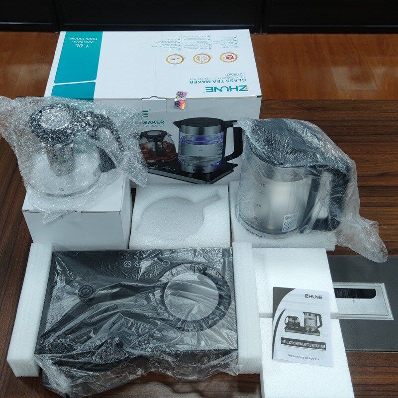 现货全自动玻璃烧水壶电热水壶泡茶专用茶具套装家用茶台养生壶
