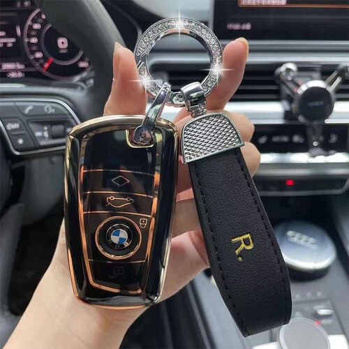 钥匙套3系gt老款X3X4x525壳1系3系320包5系530Li7系车扣男女
