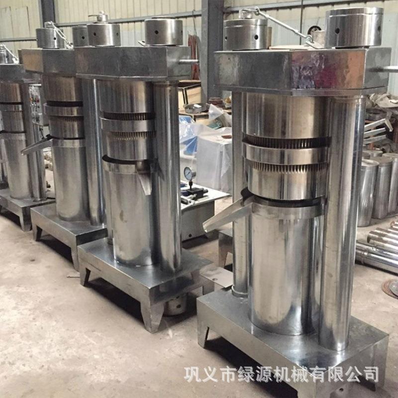 大型核桃仁松籽榨油机 液压山茶籽花生榨油机 立式芝麻榨油机