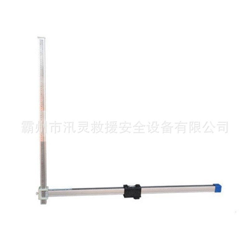 L型道尺钩高测量尺铝合金直角尺900/A1200/2100/2500型铁路测量工
