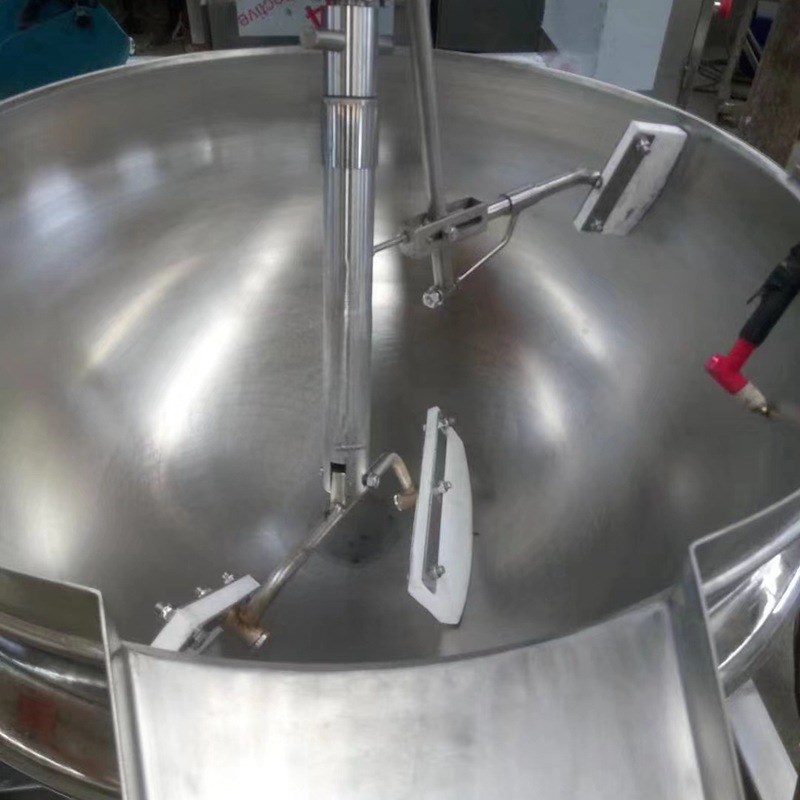 海鲜酱加工设备 调味品制作设备 香菇J酱火锅底料炒料机熬糖机器
