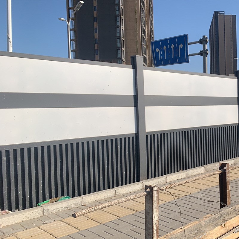 北京围挡生产 市政道路施工建筑围墙 地铁装U配式钢结构围挡