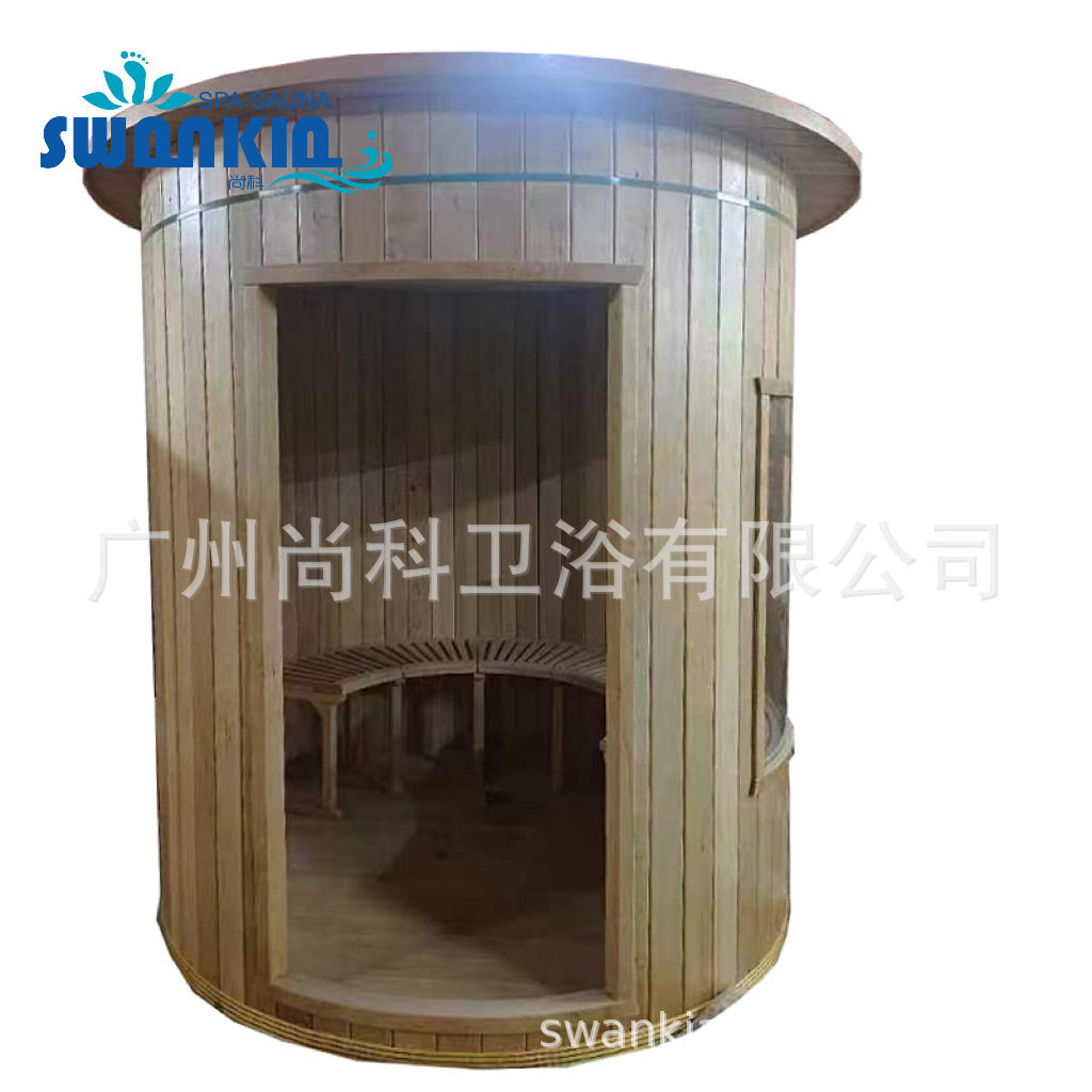 厂家直销远红外线圆桶家用光波干蒸房蒸房淋浴湿蒸理疗排毒桑拿房
