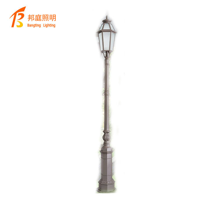 欧式复古草坪灯别墅花园草地灯高杆庭院路灯杆小区户外防水景观灯