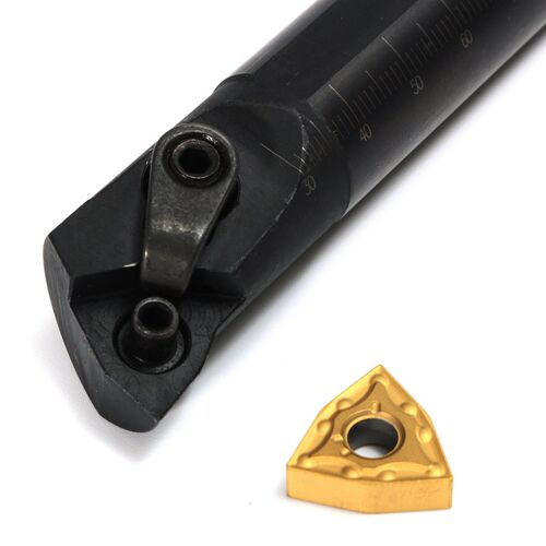 S20R-MWLNRk08 数控车床车刀+1盒10个WNMG0804刀片+2个六角扳手